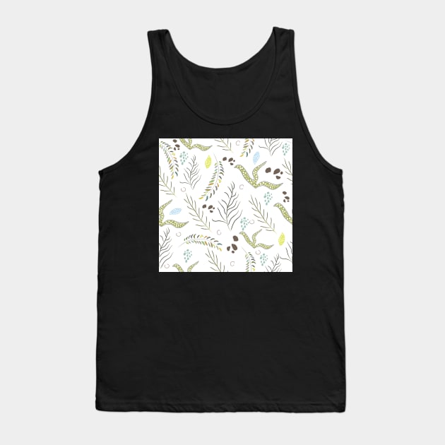 Algae Pattern Tank Top by Countryside